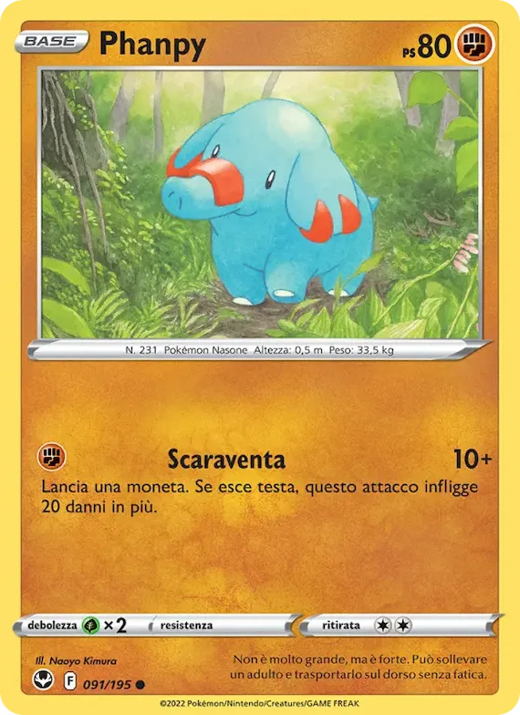 Phanpy 91 – Tempesta Argentata
