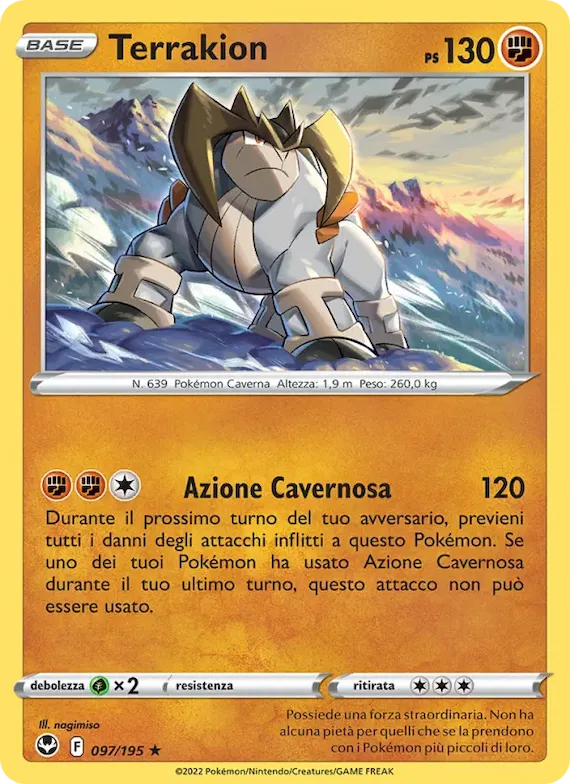 Terrakion 97 – Tempesta Argentata