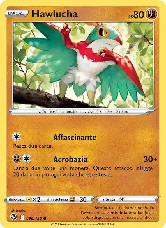 Hawlucha 98 – Tempesta Argentata