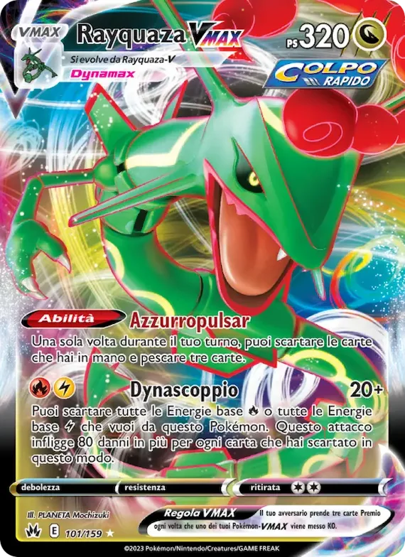 Rayquaza VMAX 101 – Zenit Regale