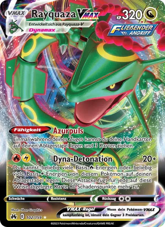 Rayquaza VMAX 102 – Zenit der Könige