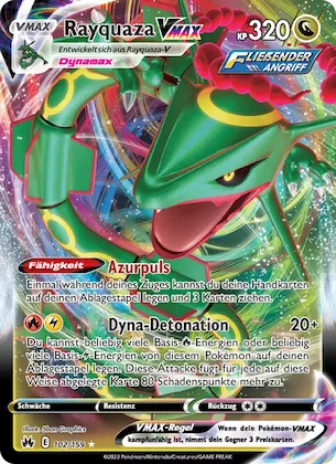 Rayquaza VMAX 102 – Zenit der Könige