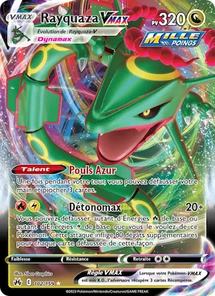 Rayquaza VMAX 102 – Zénith Suprême