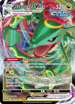 Rayquaza VMAX 102 – Zenit Regale
