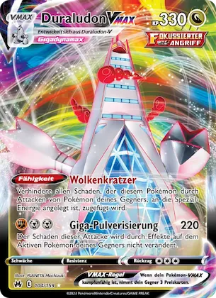 Duraludon VMAX Nr. 104 – Crown Zenith
