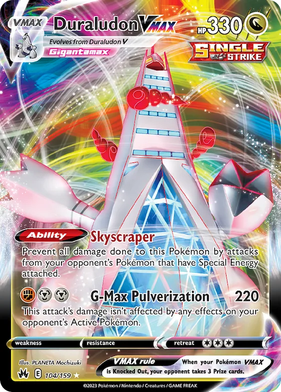 Duraludon VMAX #104 – Crown Zenith
