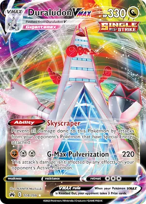 Duraludon VMAX #104 – Crown Zenith