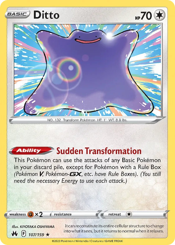 Ditto #107 – Crown Zenith
