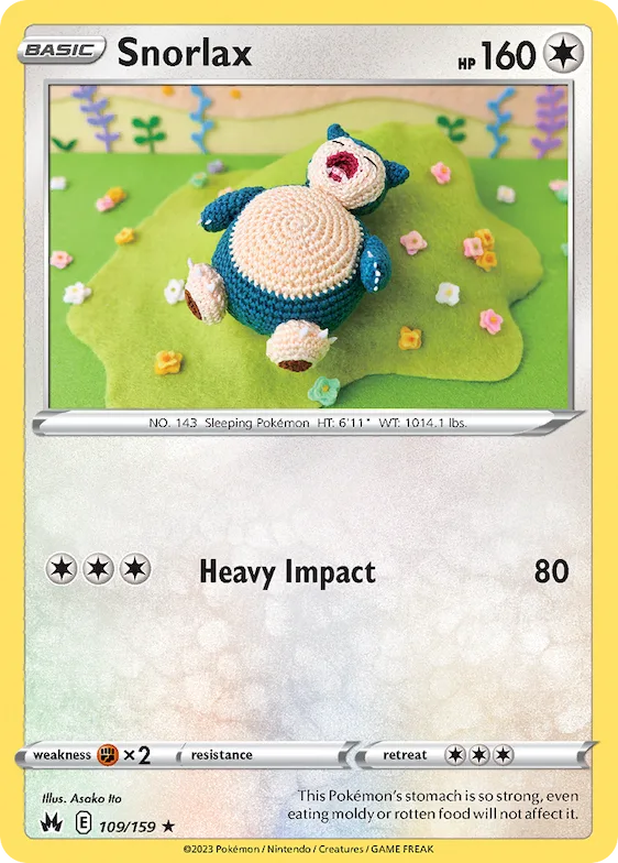 Snorlax #109 – Crown Zenith