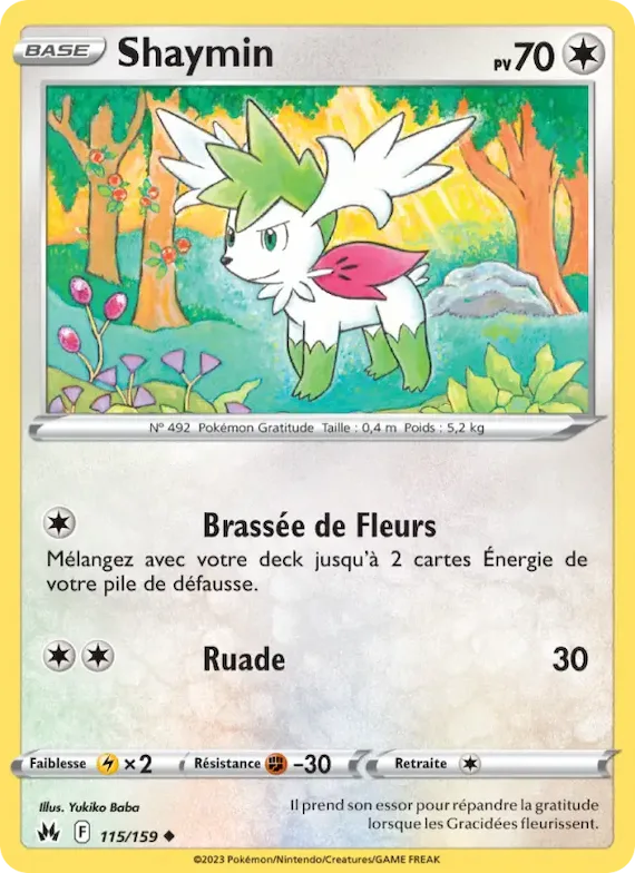 Shaymin 115 – Zénith Suprême