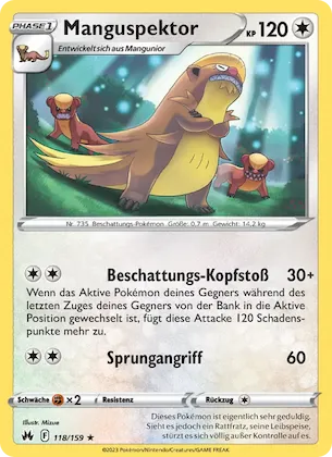 Manguspektor Nr. 118 – Crown Zenith