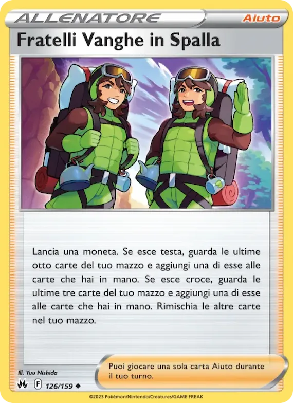 Fratelli Vanghe in Spalla 126 – Zenit Regale