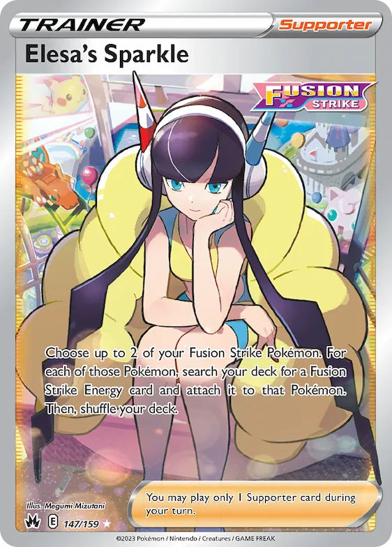 Elesa's Sparkle #147 – Crown Zenith