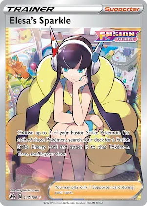 Elesa's Sparkle #147 – Crown Zenith