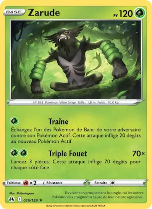 Zarude n° 16 – Zénith Suprême