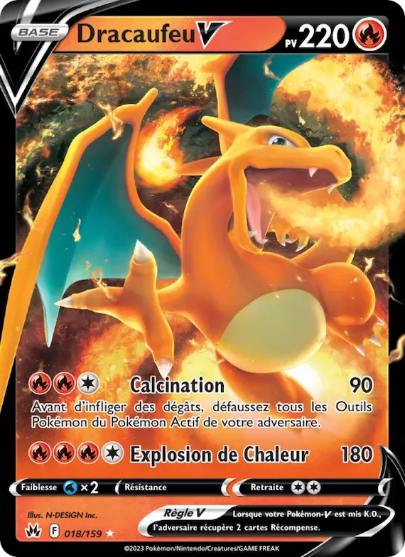 Dracaufeu V 18 – Zénith Suprême
