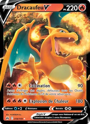 Dracaufeu V 18 – Zénith Suprême
