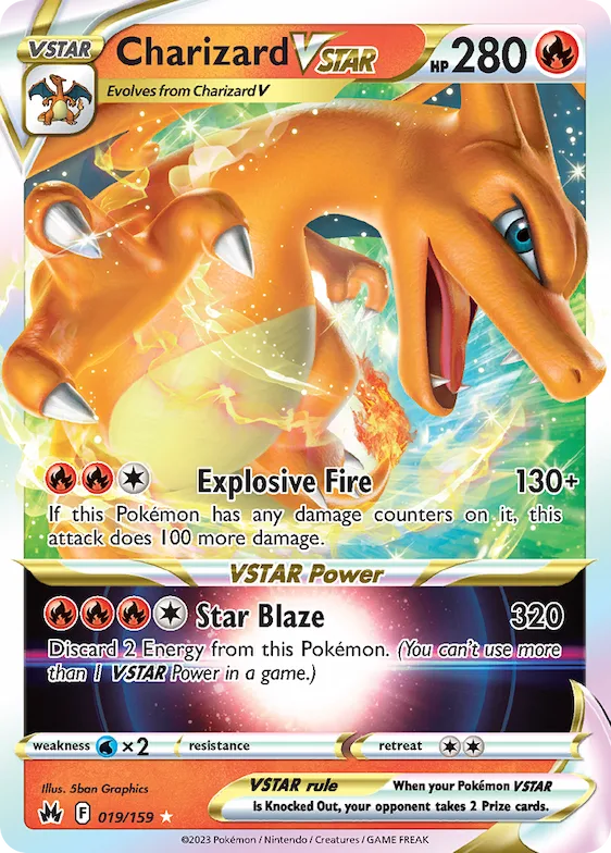 Charizard VSTAR #19 – Crown Zenith