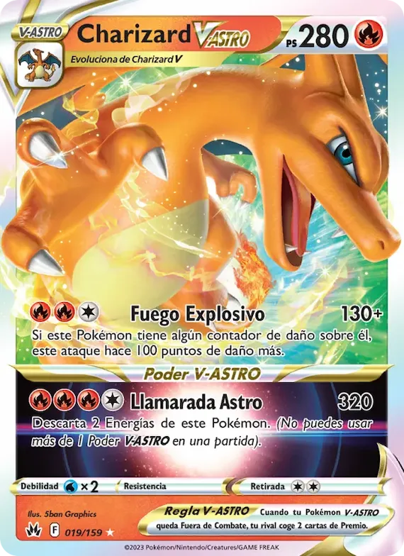 Charizard V-ASTRO 19 – Cenit Supremo