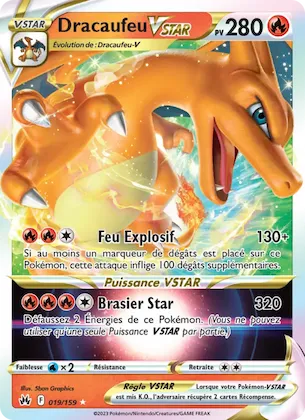 Dracaufeu VSTAR 19 – Zénith Suprême