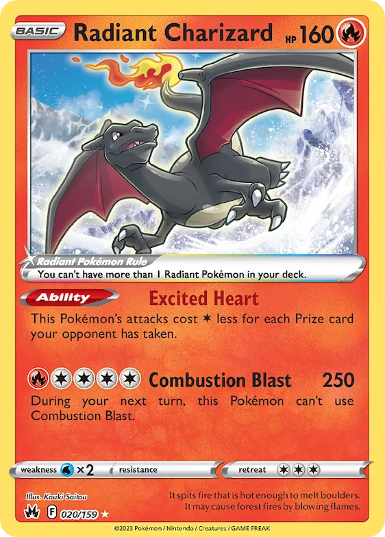 Radiant Charizard #20 – Crown Zenith