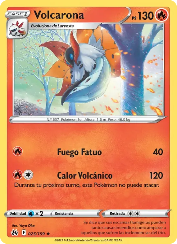 Volcarona 25 – Cenit Supremo