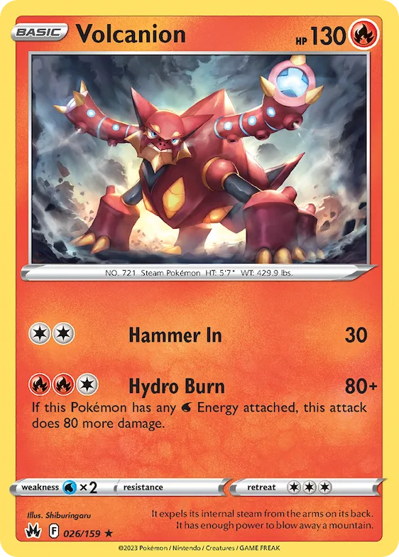 Volcanion #26 – Crown Zenith