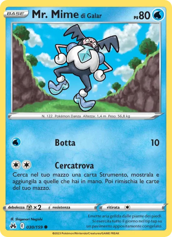 Mr. Mime di Galar 30 – Zenit Regale