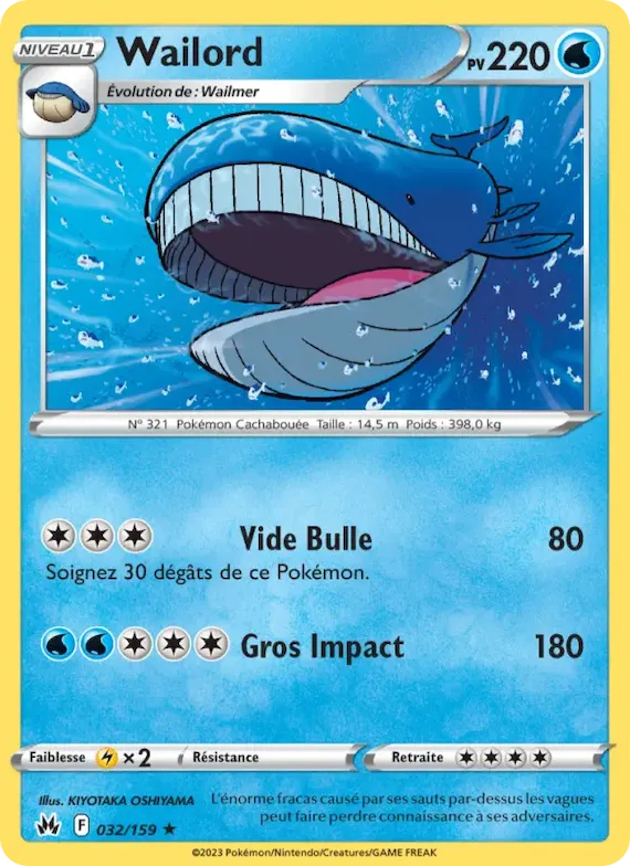 Wailord 32 – Zénith Suprême