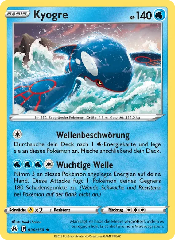 Kyogre 36 – Zenit der Könige