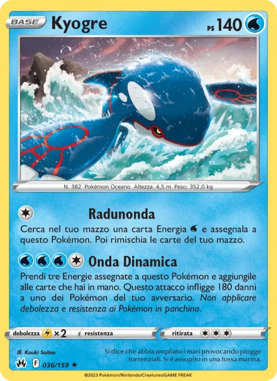 Kyogre 36 – Zenit Regale