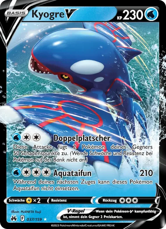 Kyogre V 37 – Zenit der Könige