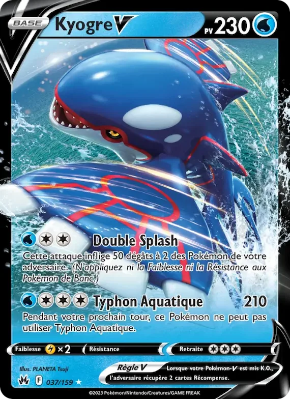 Kyogre V 37 – Zénith Suprême