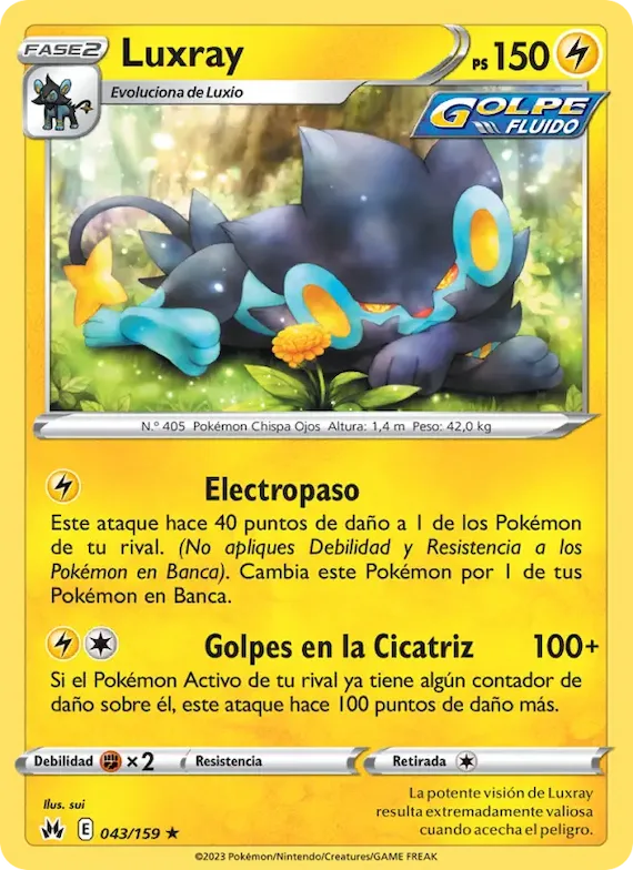 Luxray 43 – Cenit Supremo