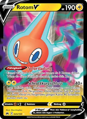 Rotom V Nr. 45 – Crown Zenith