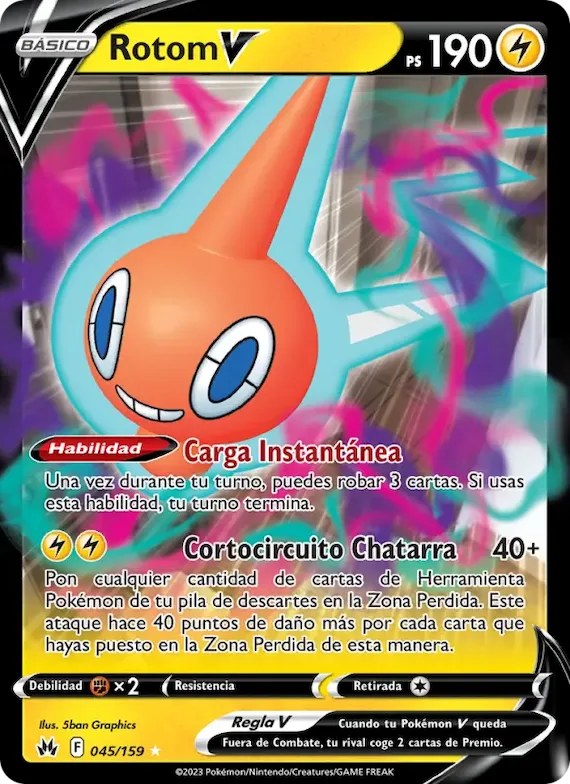 Rotom V 45 – Cenit Supremo