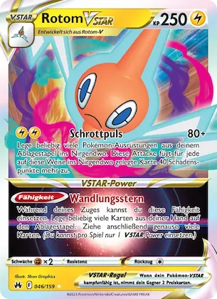 Rotom VSTAR Nr. 46 – Crown Zenith