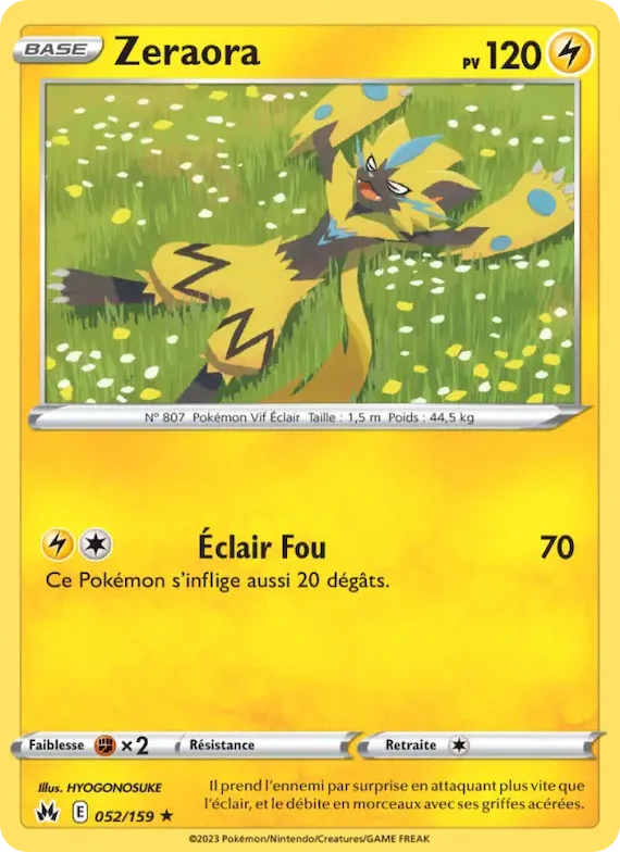Zeraora 52 – Zénith Suprême