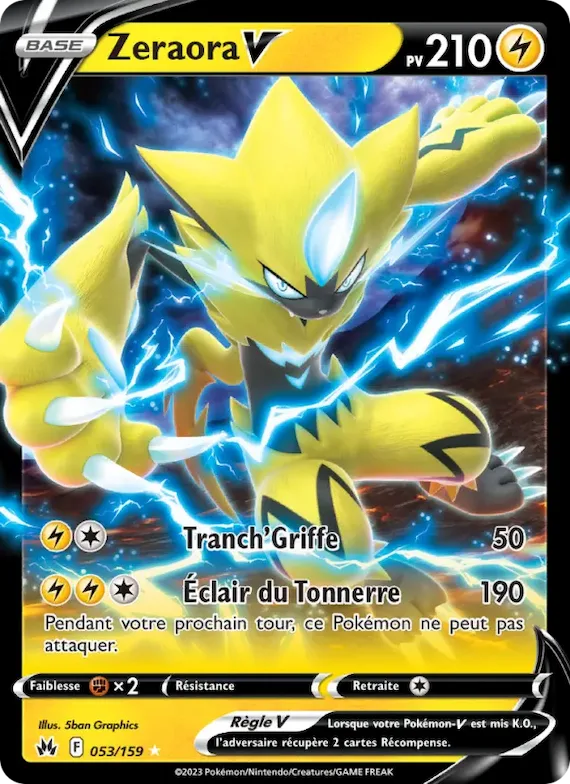 Zeraora V 53 – Zénith Suprême