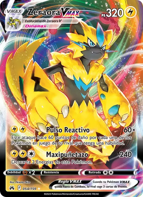 Zeraora VMAX 54 – Cenit Supremo