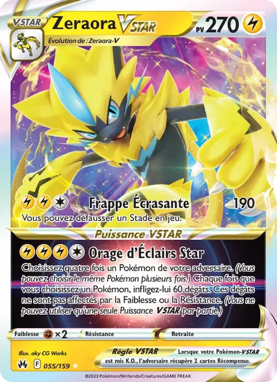 Zeraora VSTAR 55 – Zénith Suprême