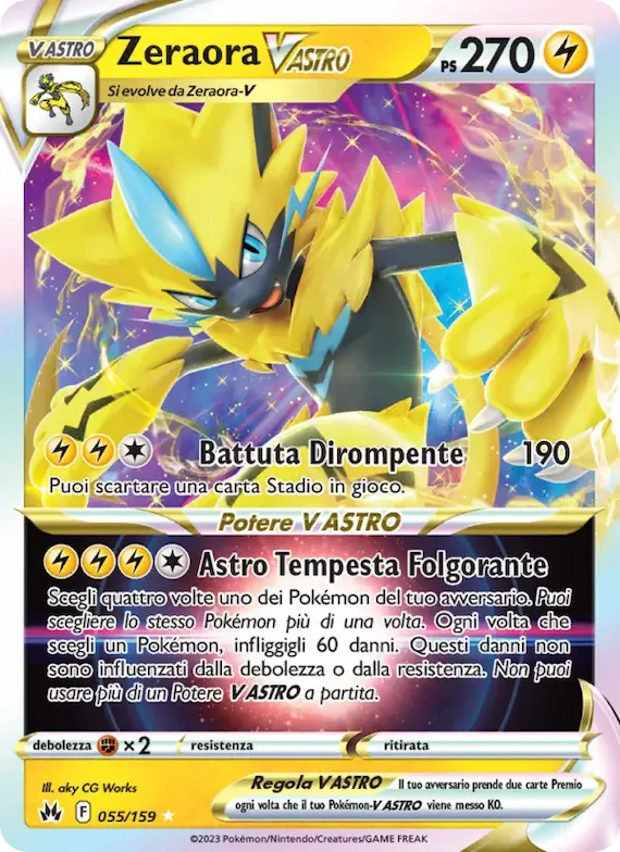Zeraora V ASTRO 55 – Zenit Regale