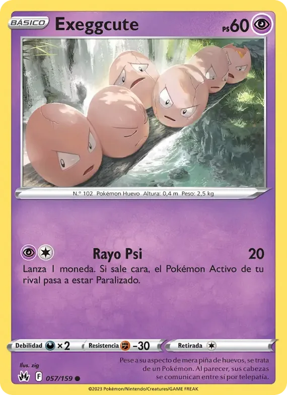 Exeggcute 57 – Cenit Supremo