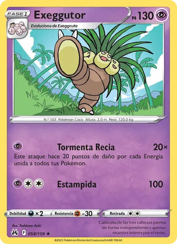 Exeggutor 58 – Cenit Supremo