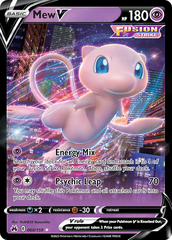 Mew V #60 – Crown Zenith
