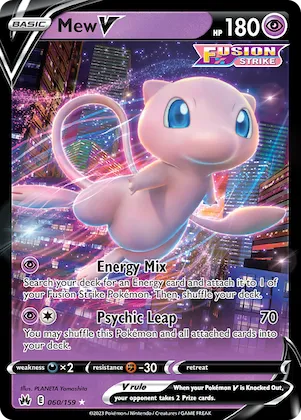 Mew V #60 – Crown Zenith