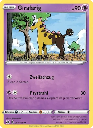 Girafarig Nr. 61 – Crown Zenith