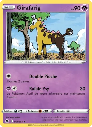 Girafarig n° 61 – Zénith Suprême