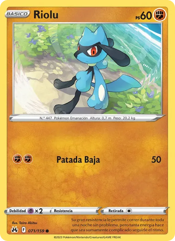 Riolu 71 – Cenit Supremo