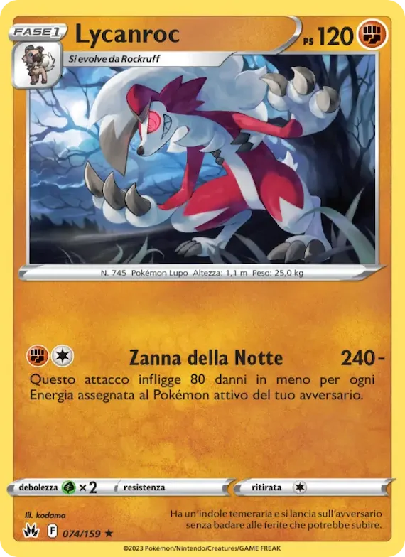 Lycanroc 74 – Zenit Regale